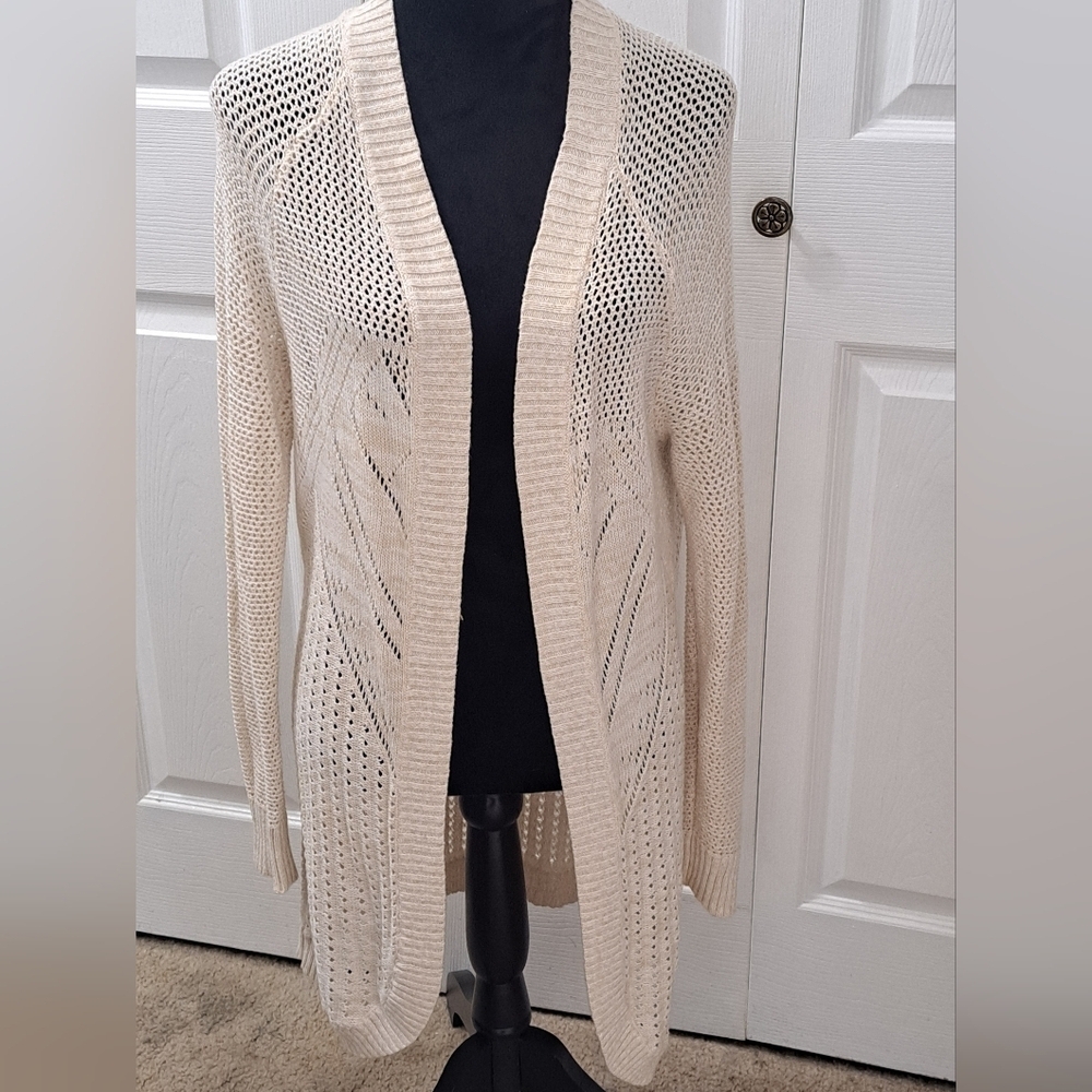 Roxy Open Front Cardigan Size M